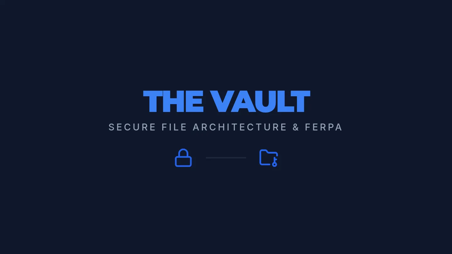 Vault Design Slides