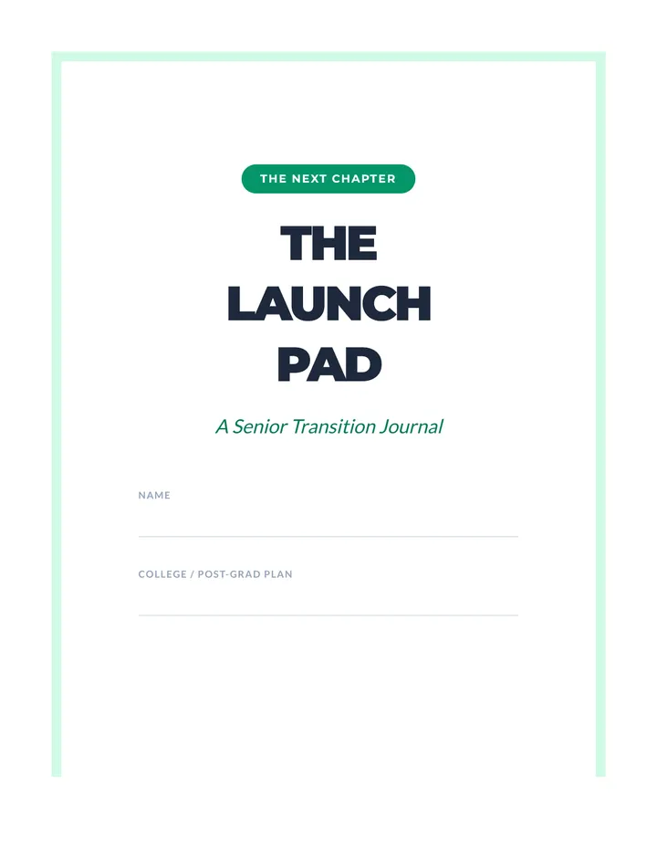 Launch Pad Student Journal