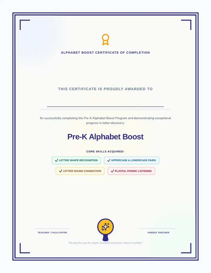 Program Graduation Certificate