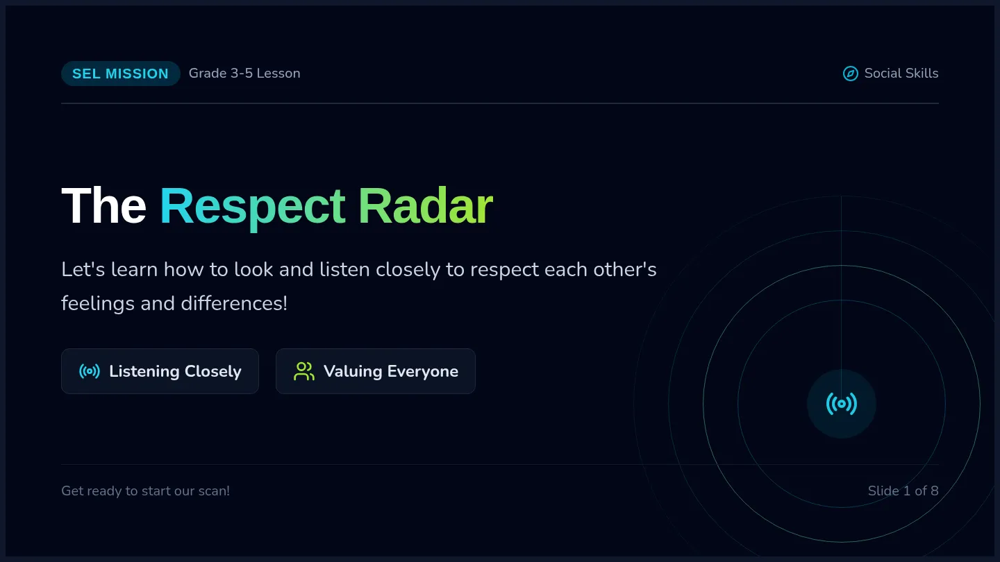Respect Radar Slides