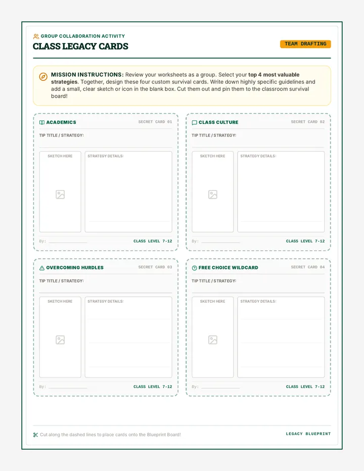 Legacy Cards Activity