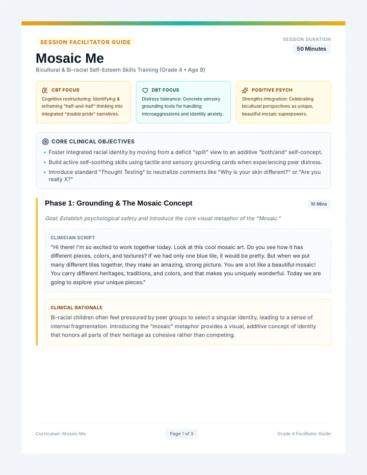 Mosaic Me Clinician Guide
