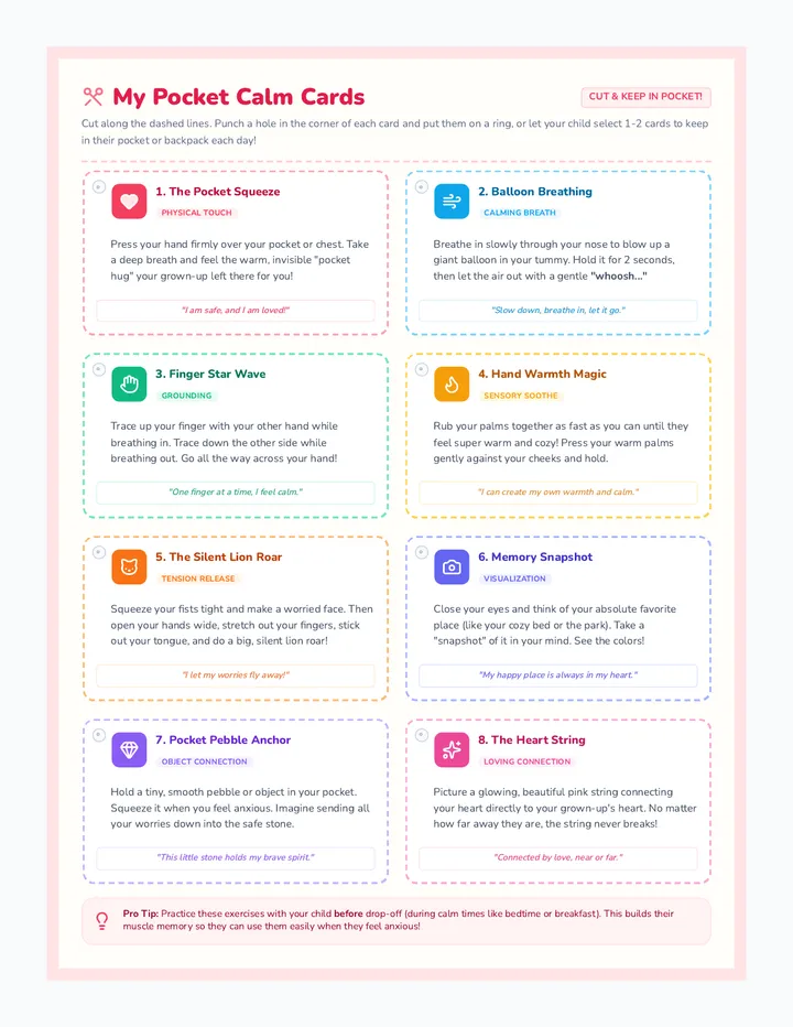 Pocket Calm Cards