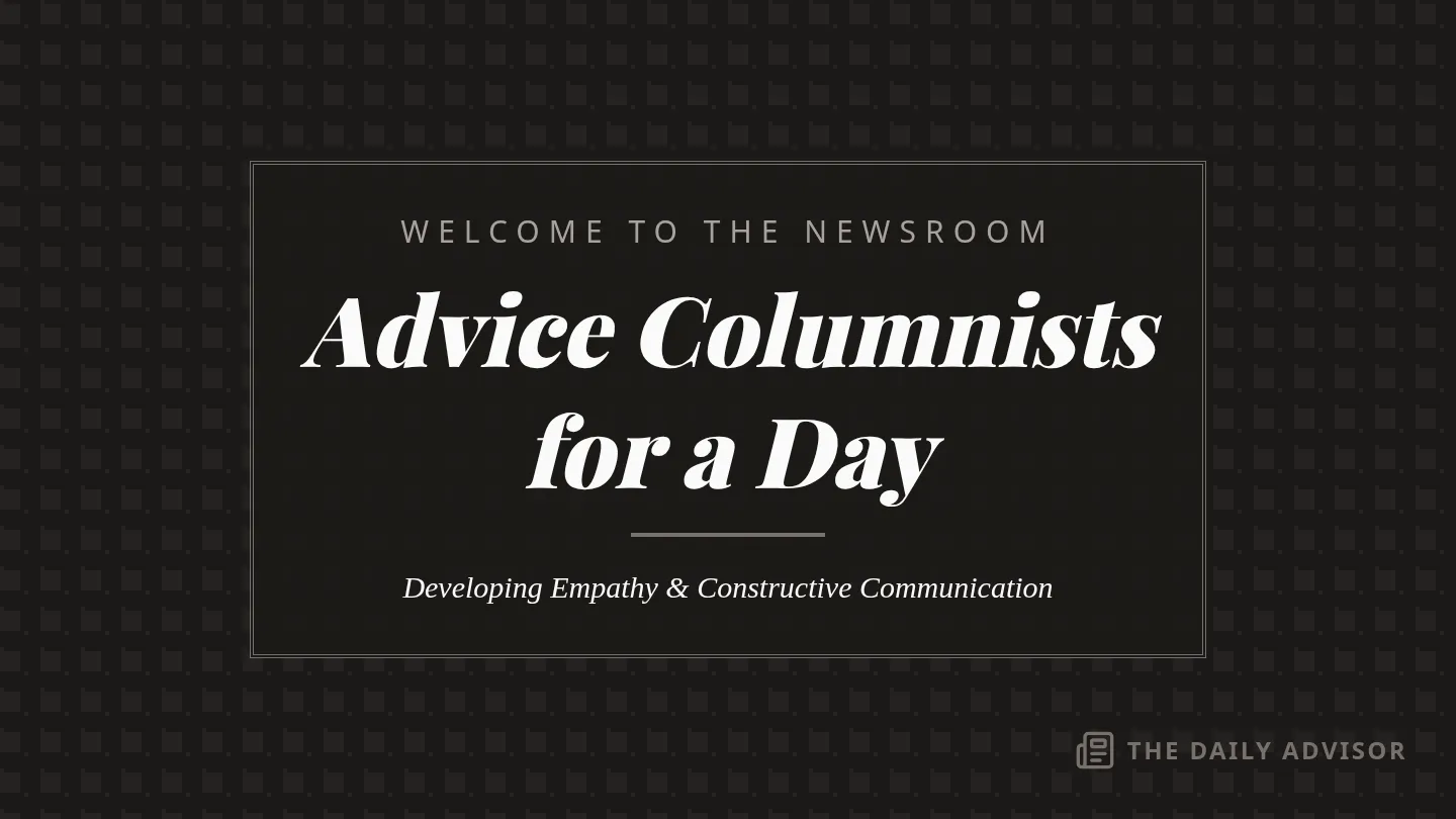 Advice Column Presentation Slides