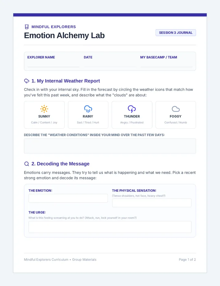 Emotion Alchemists Lab