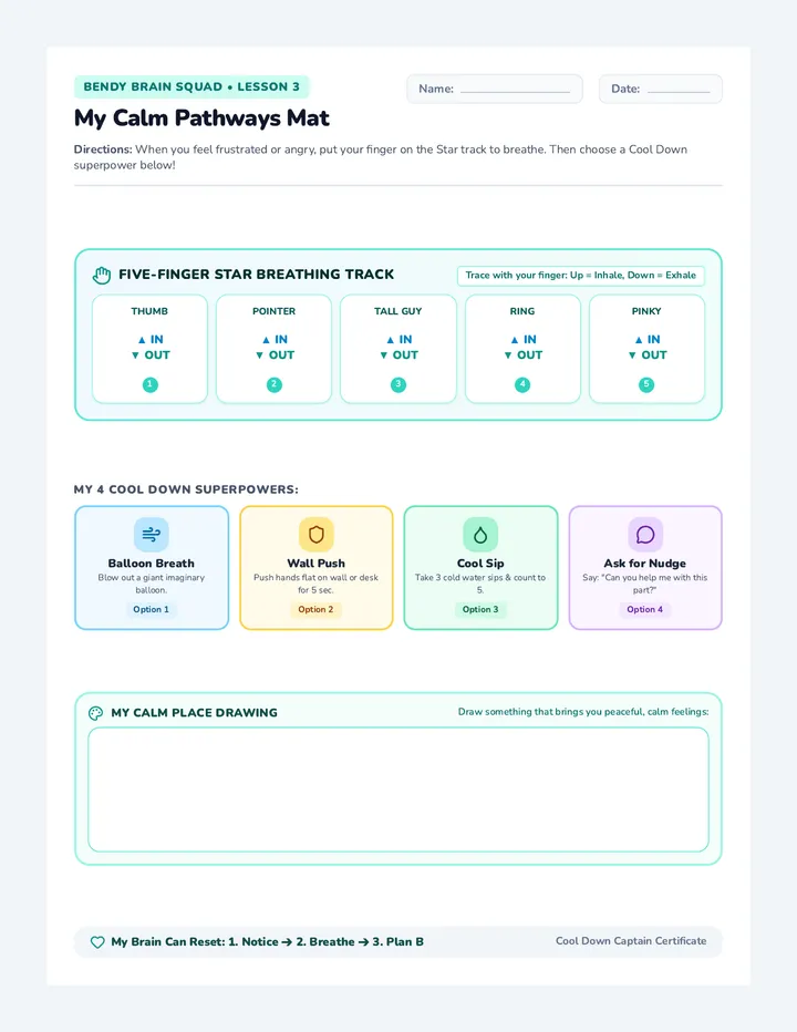 Calm Pathways Mat