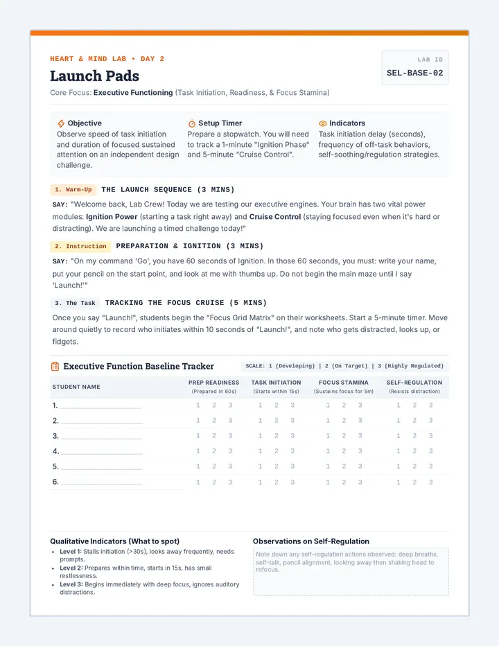 Launch Pads Teacher Guide