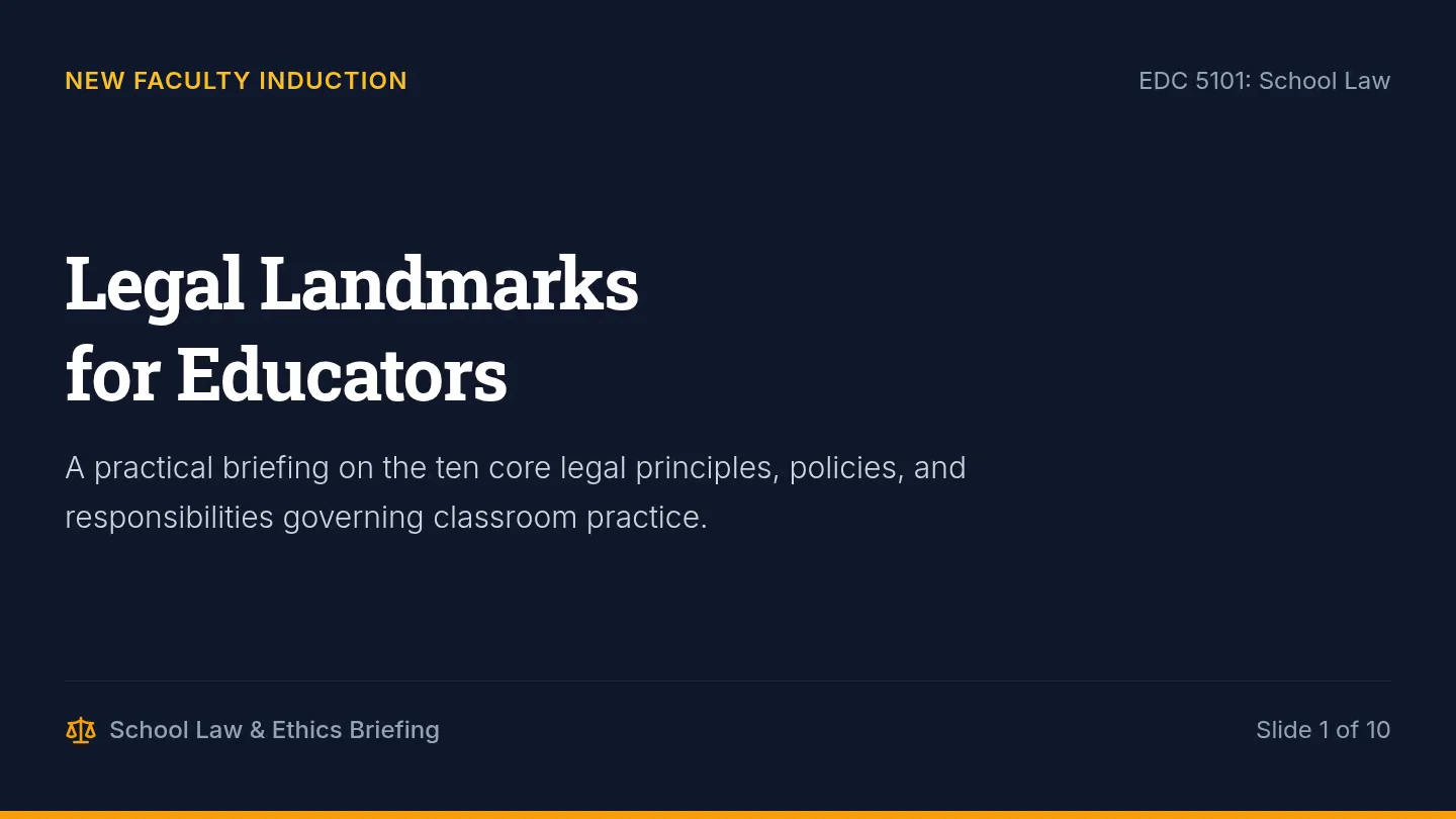 Legal Essentials Slides