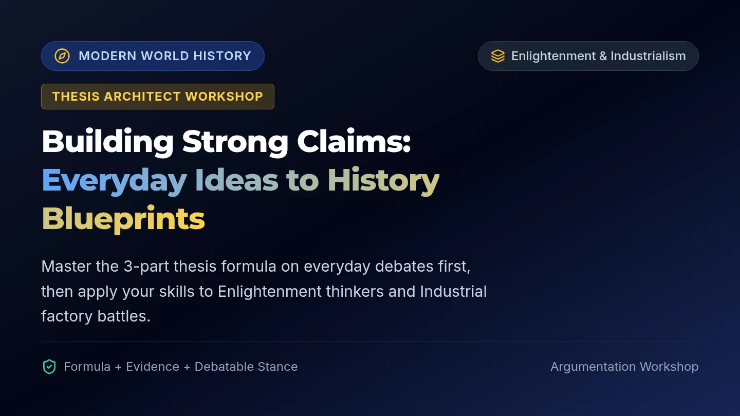 Thesis Blueprint Slides