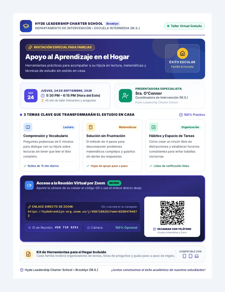 Home Success Spanish Flyer
