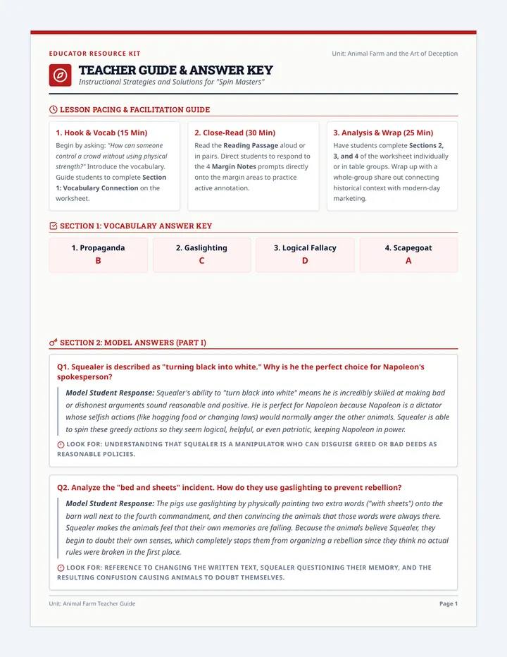 Spin Masters Teacher Guide