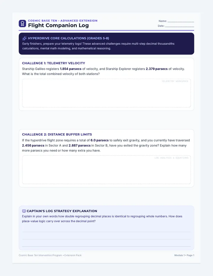 Week 3 Extension Challenge Packet
