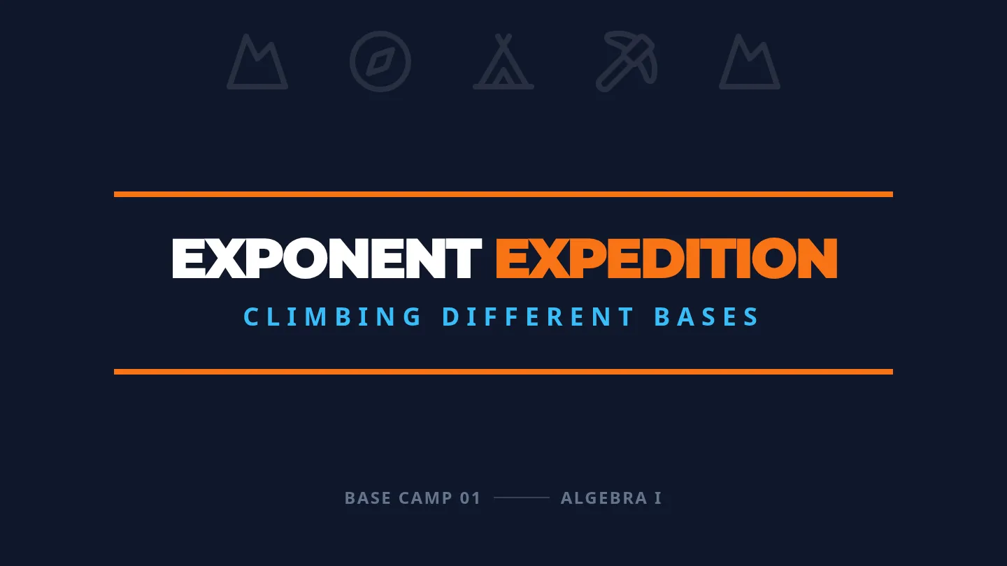 Exponent Expedition Slides