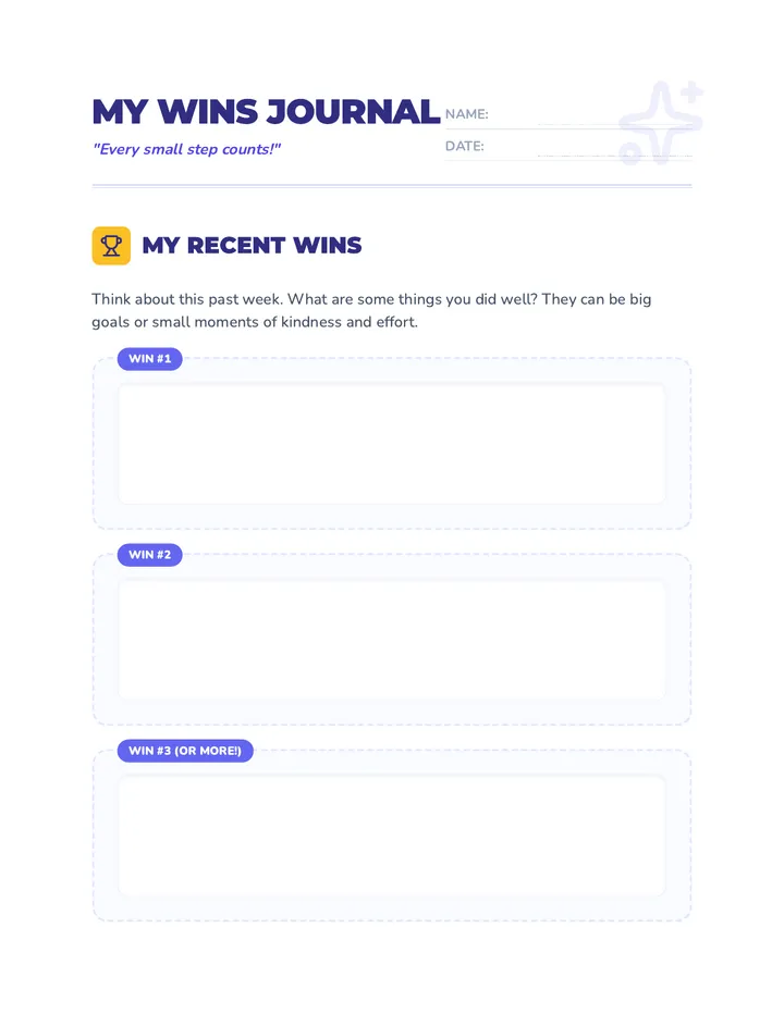 My Wins Journal