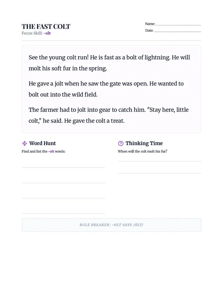 Fast Colt Passage 2