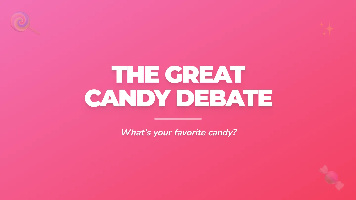 Candy Choices Slide Deck