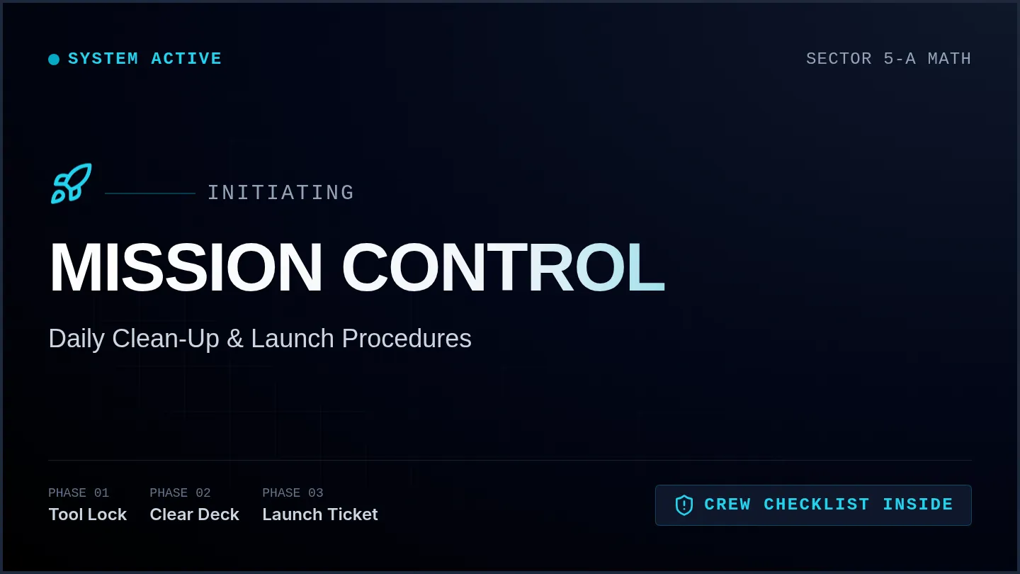 Mission Control Slides
