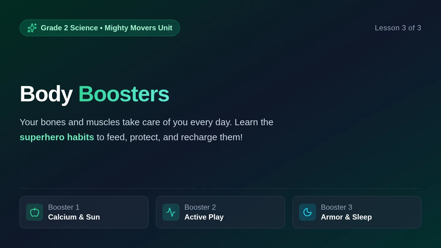 Body Boosters Slides