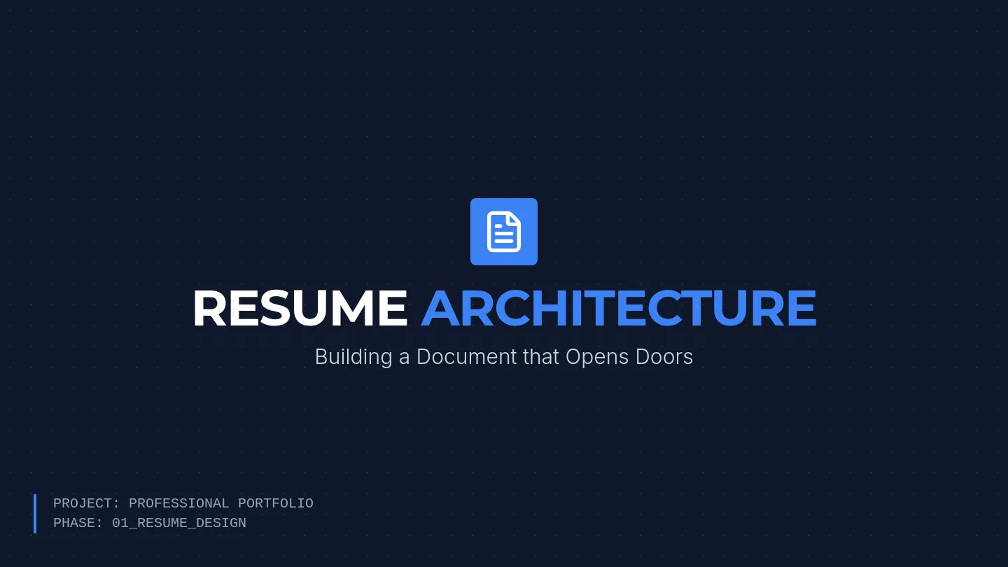 Resume Builder Slides