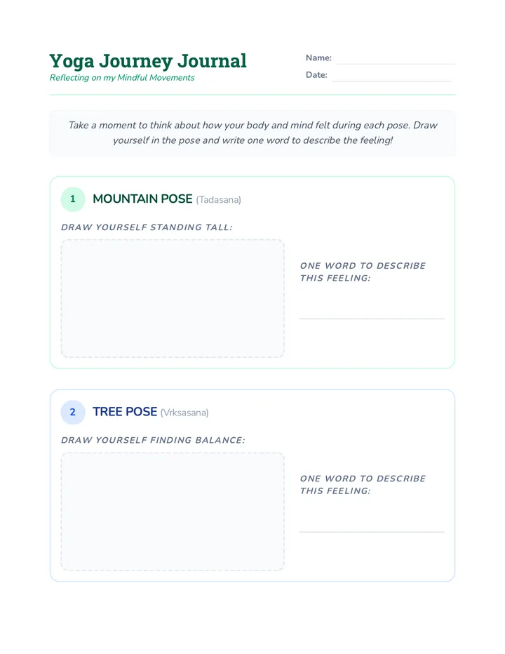 Mindful Movements Yoga Activity