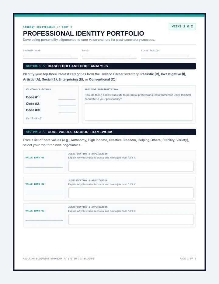 Professional Identity Portfolio