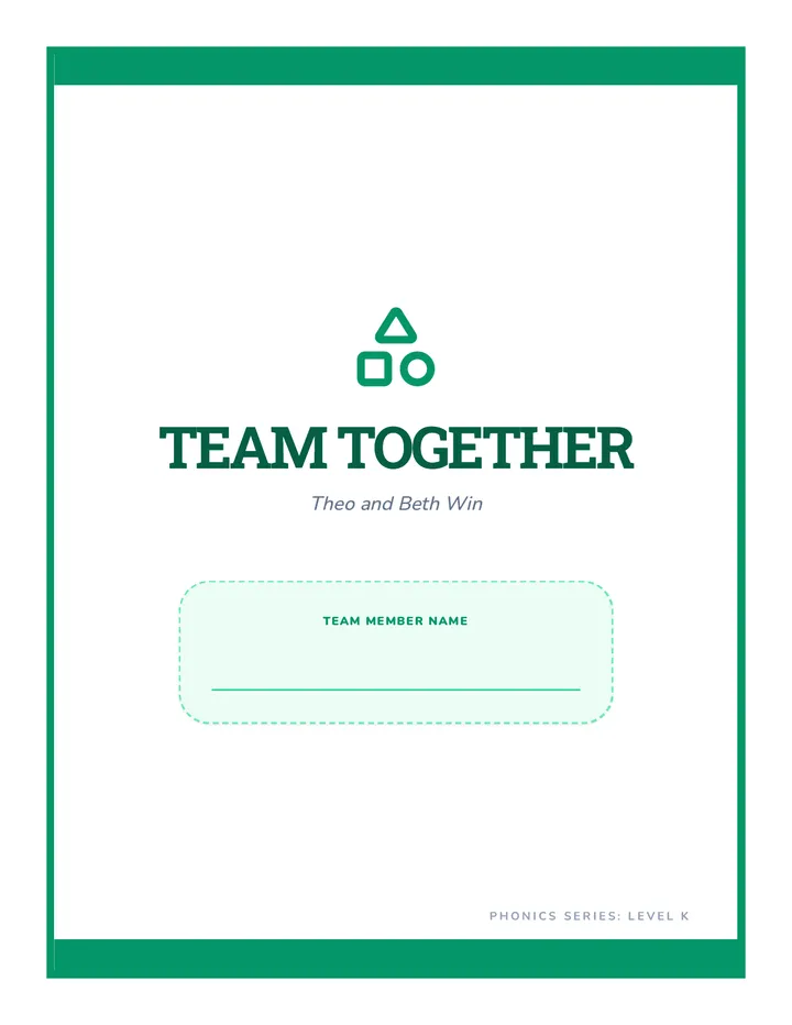 Team Together Chapter Book