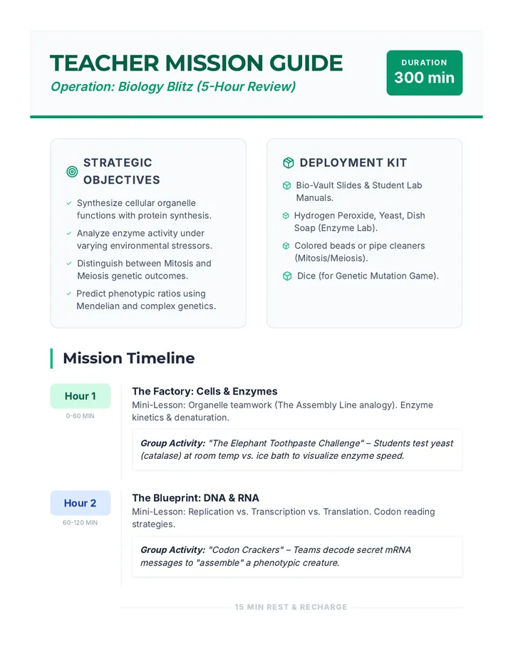 Teacher Mission Guide