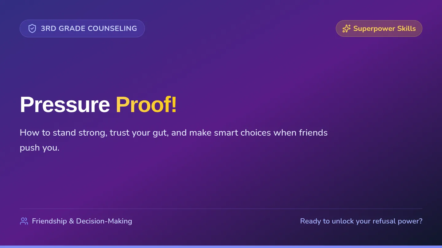 Pressure Proof Slides