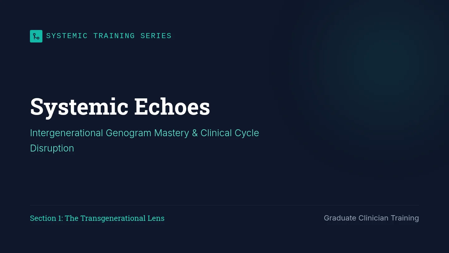 Systemic Echoes Slides