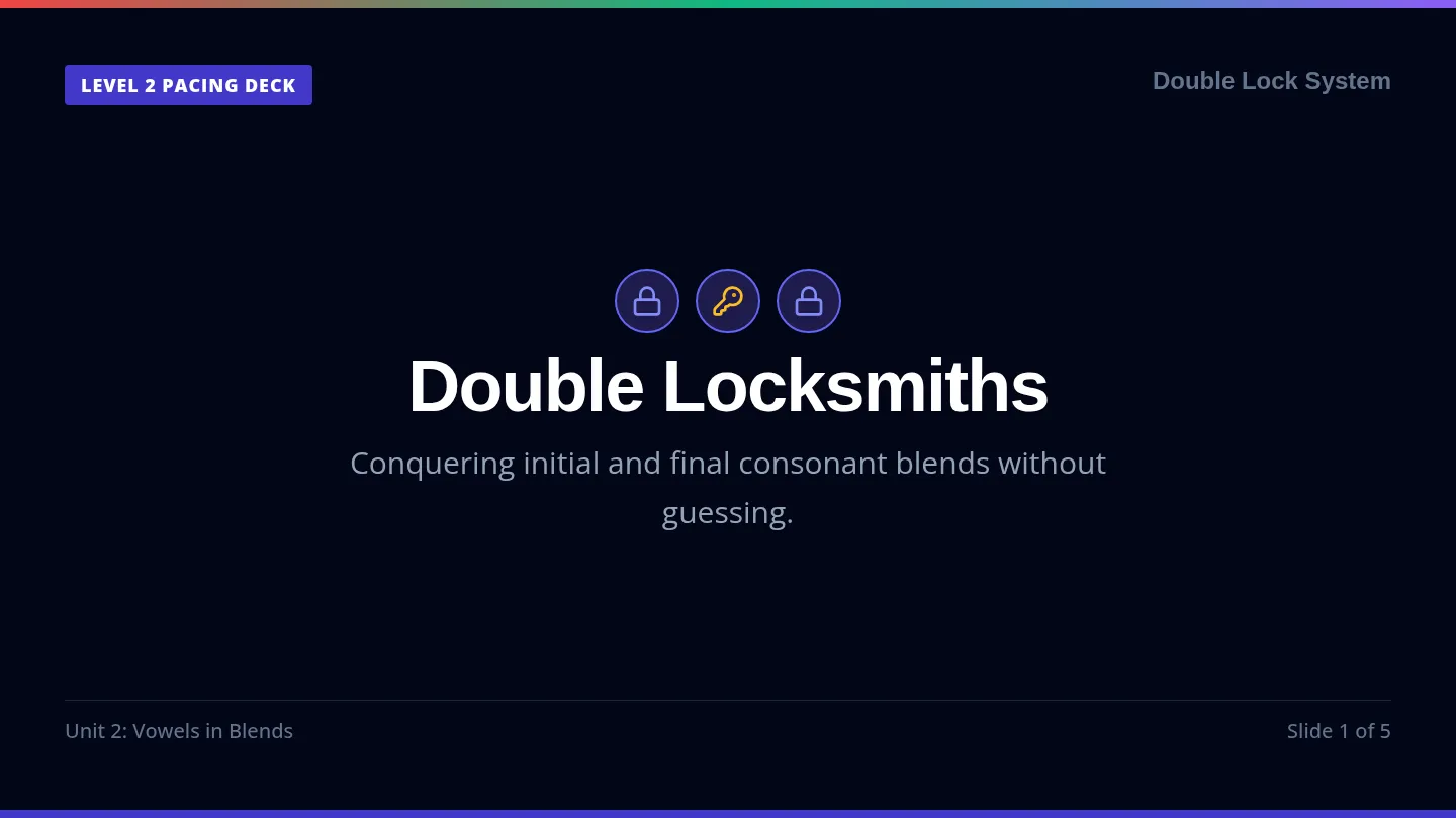 Double Lock Slides