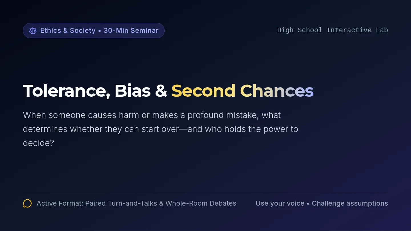 Second Chances Slides