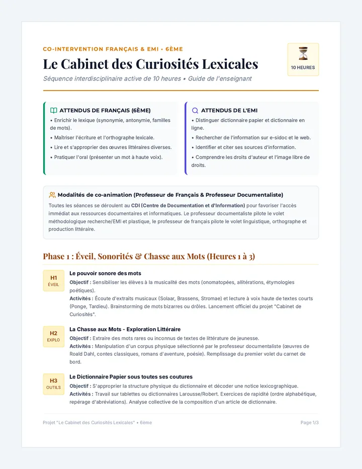 Guide Pédagogique Enseignant