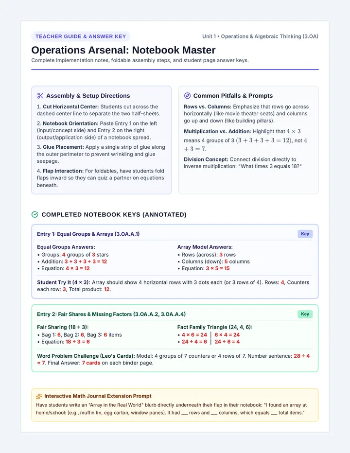 Operations Notebook Guide