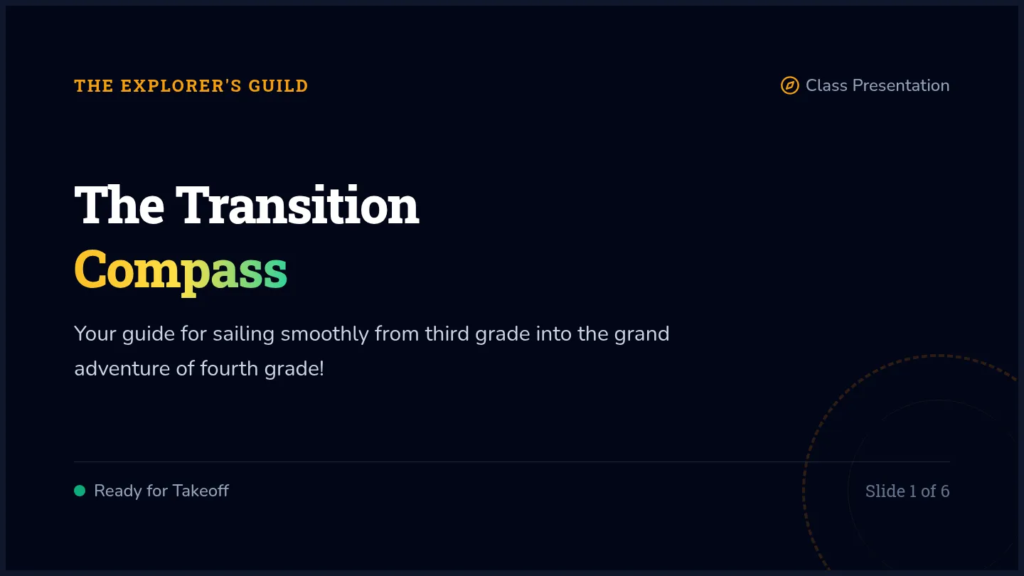 Transition Compass Slides