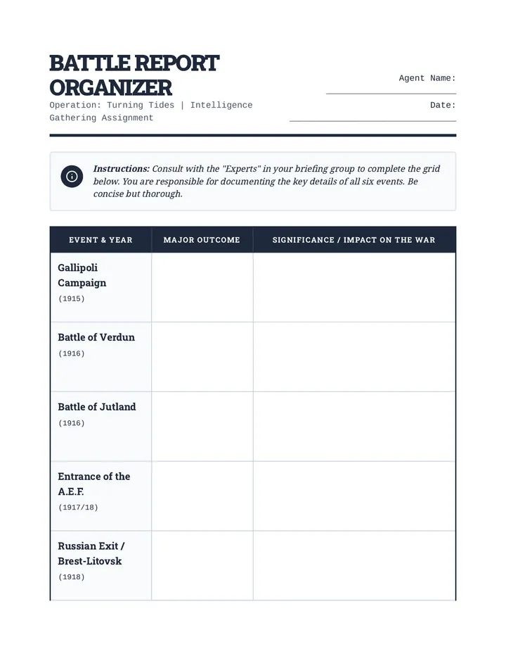 Battle Report Organizer
