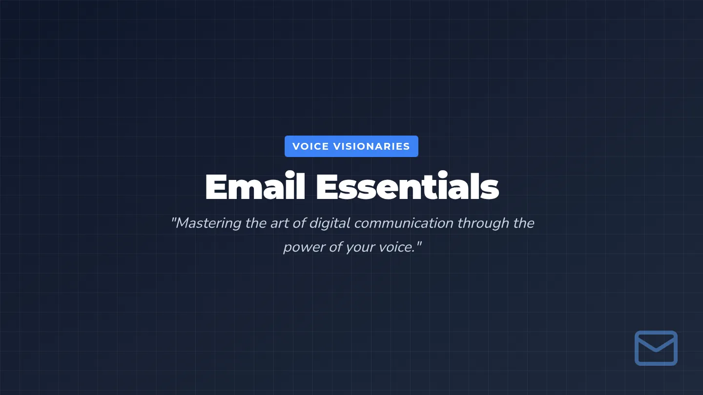 Email Essentials Slides