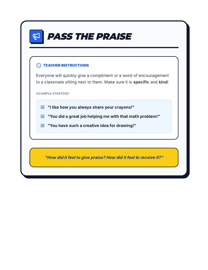 Pass the Praise Warm Up