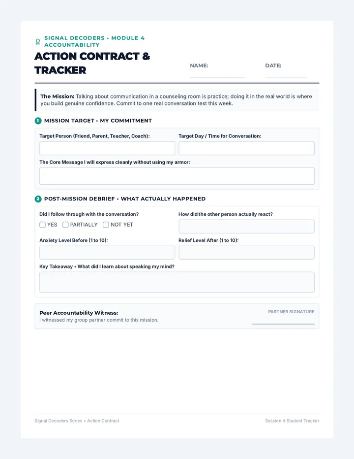 Action Contract Tracker
