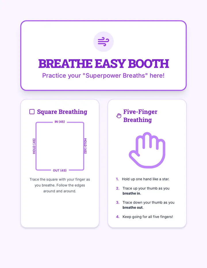 Breathe Easy Booth