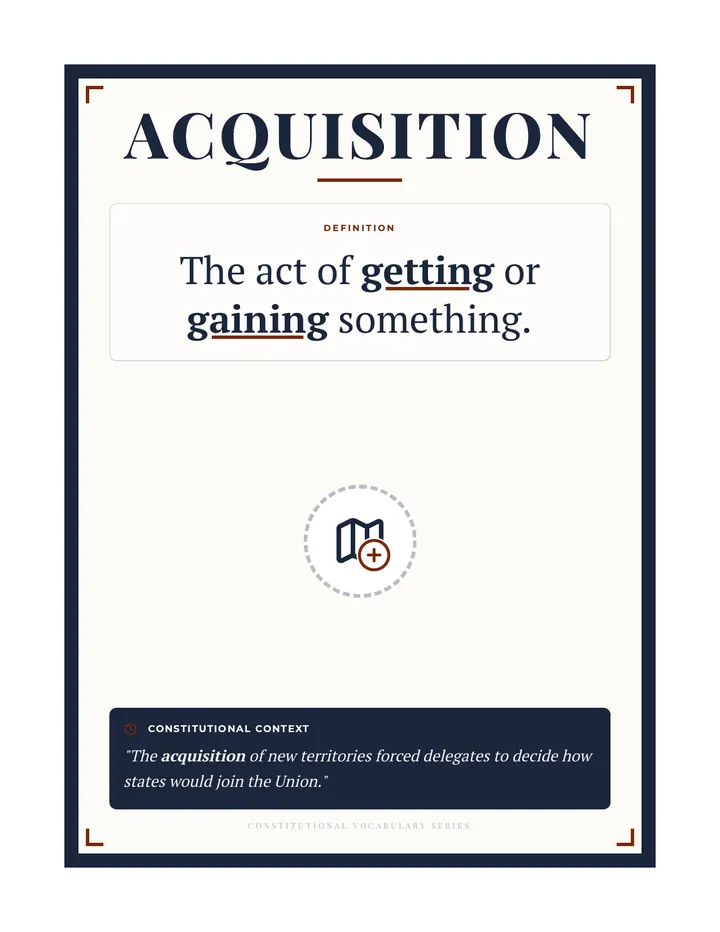 Constitutional Vocabulary Poster Set