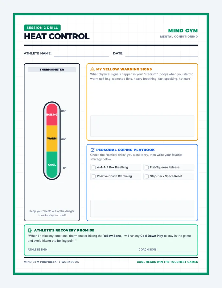 Heat Control Student Worksheet