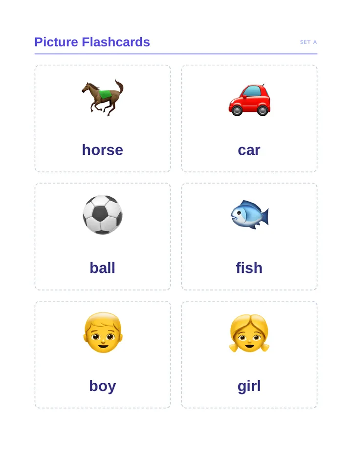 Picture Flashcards