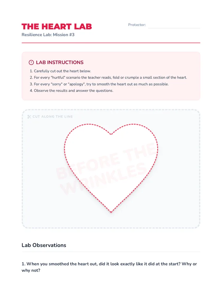 The Heart Lab Activity