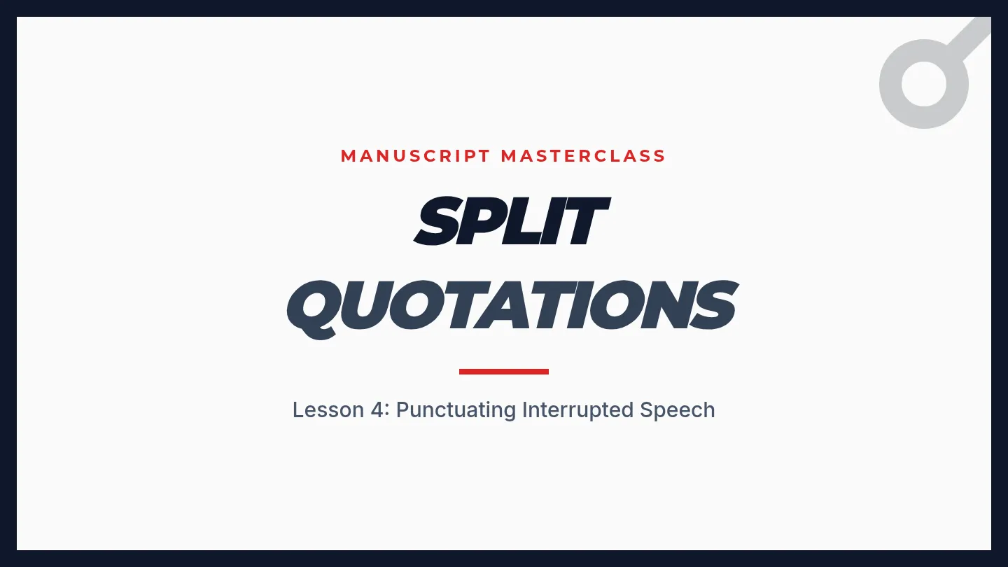 Split Quote Mastery Slides
