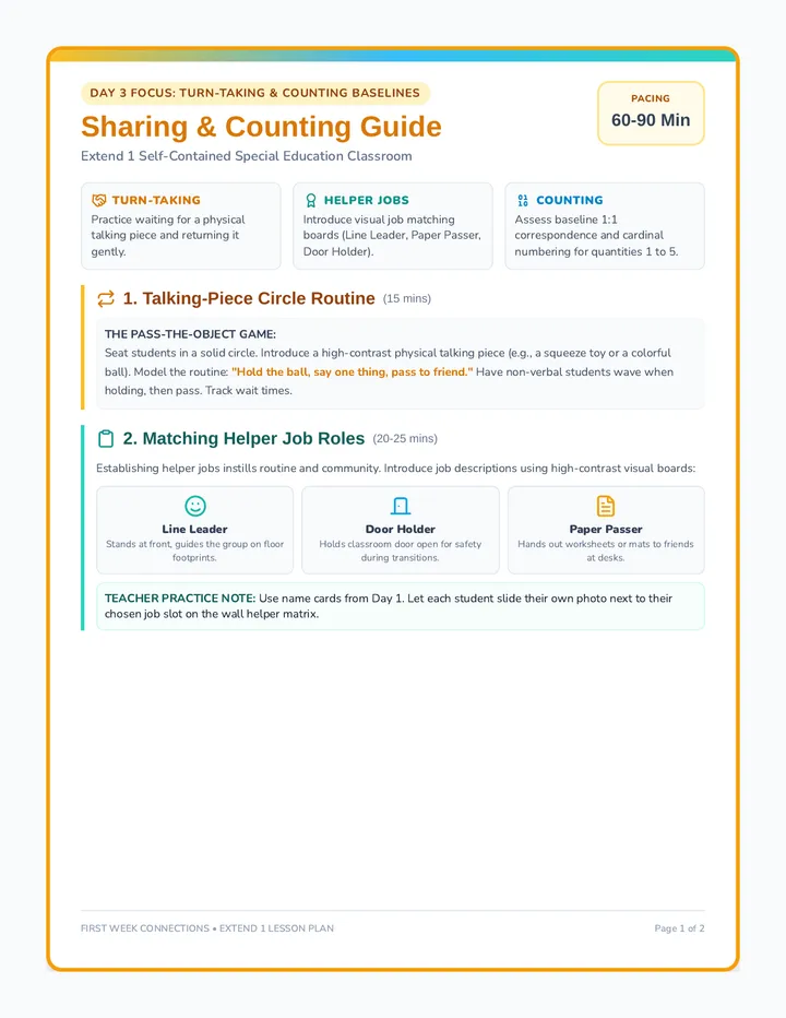 Sharing Counting Teacher Guide