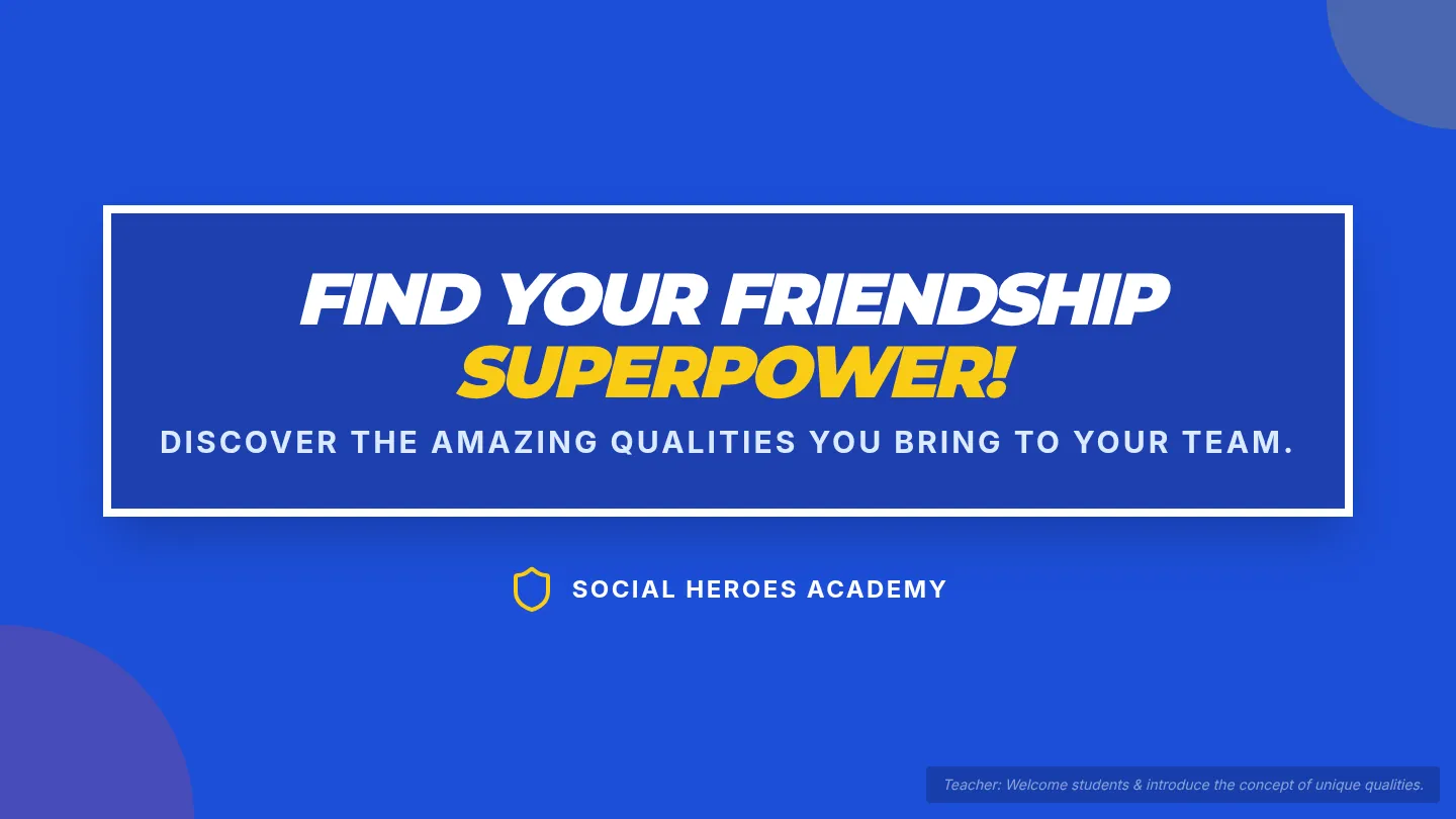 Your Superpower Slide Deck