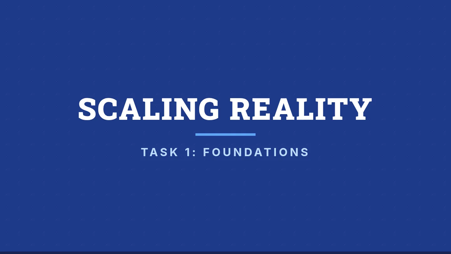Foundations Scaling Slides