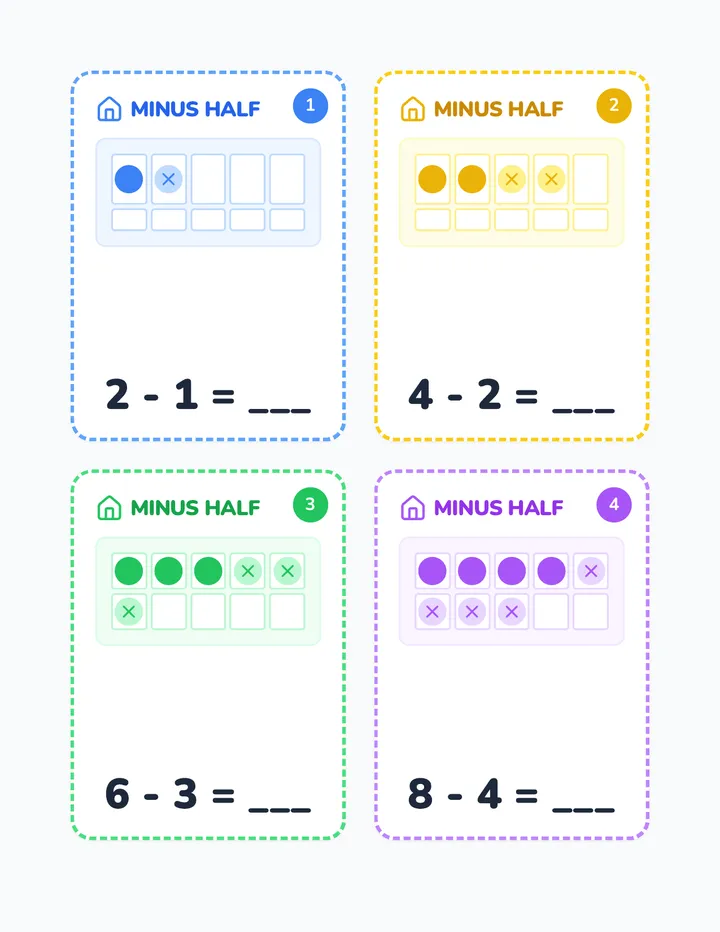 Halfway Hero Task Cards
