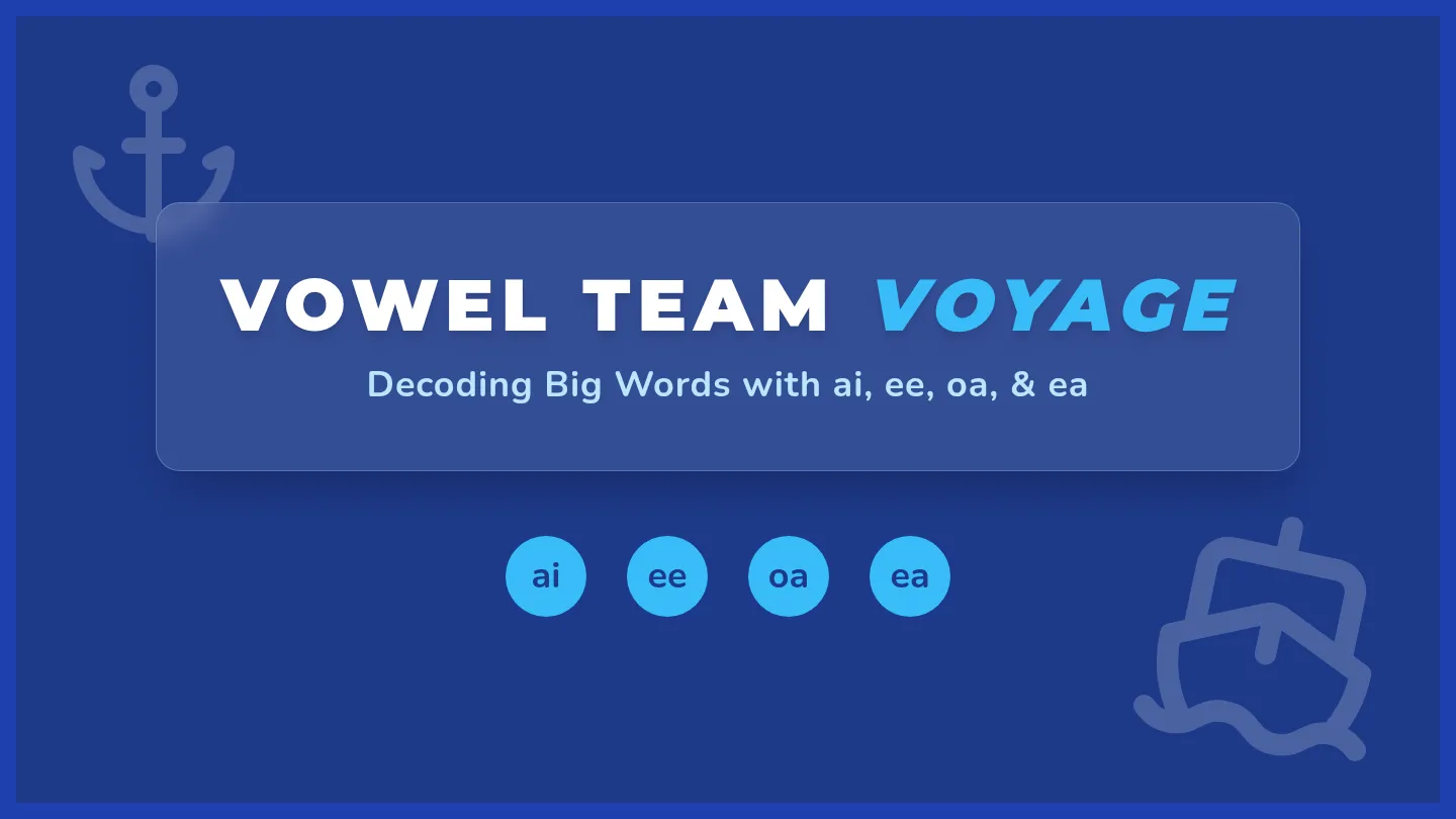 Vowel Team Voyage Slides