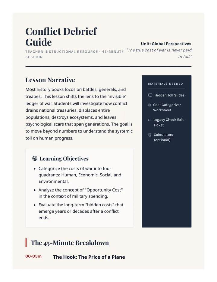 Conflict Debrief Guide